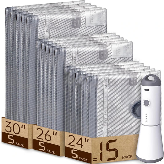 Travel Vacuum Bags and Pump Set