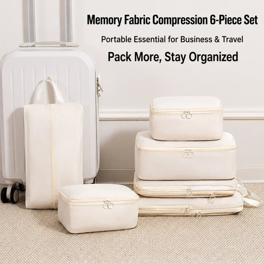 6-Piece Compression Packing Cubes