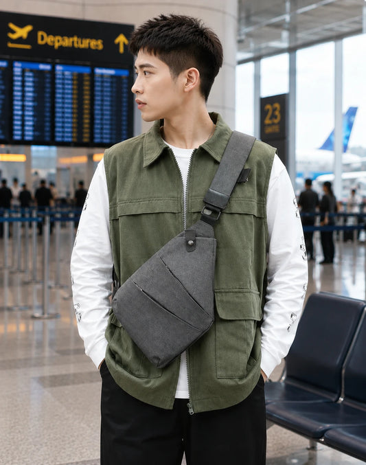 Edgewood & Ivy Anti-Theft Crossbody Travel Bag